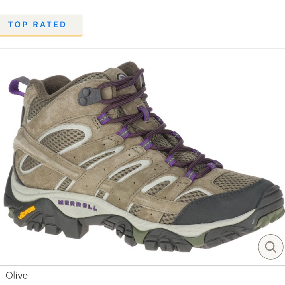 Merrell Moab hiking boots size 10